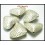 1x Wholesale Jewelry Supplies Hill Tribe Silver Heart Beads [KB008]