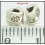 10x Jewelry Supplies Hill Tribe Silver Wholesale Beads Spacer [KB054]