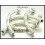 1x Jewelry Findings Hill Tribe Silver Tube Beads Wholesale [KB032]