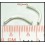 10x Wholesale Jewelry Supplies Hill Tribe Silver Curve Beads [KB040]