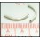 10x Jewelry Supplies Hill Tribe Silver Curve Tube Beads Wholesale [KB041]
