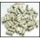 10x Tube Beads Wholesale Jewelry Supplies Hill Tribe Silver [KB048]