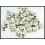 10x Tube Beads Hill Tribe Silver Jewelry Supplies Wholesale [KB057]