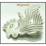 2x Jewelry Supplies Wholesale Hill Tribe Silver Charm Chicken [KC083]