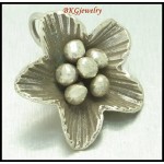 1x Wholesale Jewelry Findings Flower Hill Tribe Silver Charms [KC012]