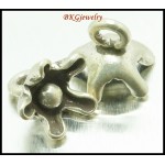 5x Karen Hill Tribe Silver Charms Jewelry Supplies Wholesale [KC048]