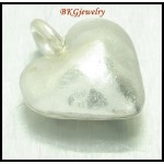 3x Jewelry Supplies Wholesale Hill Tribe Silver Heart Charms [KC022]