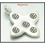 3x Wholesale Charms Karen Hill Tribe Silver Jewelry Supplies [KC017]