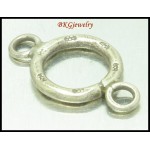 5x Karen Hill Tribe Silver Couple Loop Wholesale Jewelry Supplies [KH189]
