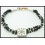 Hill Tribe Silver Bead Waxed Cotton Cord Handcrafted Bracelet [KH041]