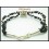 Hill Tribe Silver Bead Waxed Cotton Cord Handcrafted Bracelet [KH041]