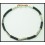 Hill Tribe Silver Handmade Waxed Cotton Cord Bead Bracelet [KH044]