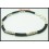 Hill Tribe Silver Handmade Waxed Cotton Cord Bead Bracelet [KH044]