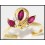 Flower Marquise Ruby and Diamond Ring Solid 18K Yellow Gold [R0052]