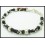 Hill Tribe Silver Handmade Bracelet Jewelry Waxed Cotton Cord [KH078]