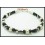 Hill Tribe Silver Handmade Bracelet Jewelry Waxed Cotton Cord [KH078]