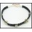 Waxed Cotton Cord Hill Tribe Silver Jewelry Handcraft Bracelet [KH138]
