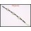 Waxed Cotton Cord Hill Tribe Silver Bracelet Handmade Bead [KH144]