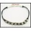 Waxed Cotton Cord Hill Tribe Silver Handmade Bracelet Jewelry [KH162]