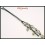 Waxed Cotton Cord Handmade Bracelet Hill Tribe Silver Charm [KH167]