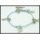 Waxed Cotton Cord Handmade Bracelet Hill Tribe Silver Charm [KH036]