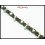 Hill Tribe Silver Weaving Bracelet Waxed Cotton Cord Jewelry [KH140]