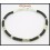 Handmade Bracelet Waxed Cotton Cord Hill Tribe Silver Bead [KH151]