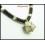 Waxed Cotton Cord Necklace Hill Tribe Silver Charm Wholesale [KH115]