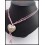 Hill Tribe Silver Necklace Wholesale Waxed Cotton Cord Jewelry [KH132]