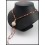 Weaving Waxed Cotton Cord Necklace Hill Tribe Silver Bead [KH121]