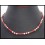 Hill Tribe Silver Bead Waxed Cotton Cord Necklace Handmade [KH180]