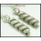 Hill Tribe Silver Dangle Earrings Jewelry Wholesale [KH061]