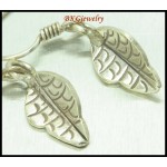 Dangle Earrings Thailand Handmade Hill Tribe Silver [KH063]