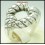 Wholesale Electroforming Round Rope Sterling Silver Ring [MR130]