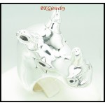 Rhino Fashion 925 Sterling Silver Electroforming Ring [MR074]