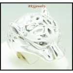 Band Tiger Ring 925 Sterling Silver Wholesale Electroforming [MR087]
