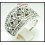 Marcasite Electroform Ring Jewelry 925 Sterling Silver [MR097]