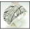 Electroforming Jewelry Ring 925 Sterling Silver Marcasite [MR100]