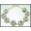 Marcasite Electroforming Jewelry 925 Sterling Silver Bracelet [MB031]
