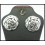 Sterling Silver Rose Fashion Electroform Earrings [ME017]