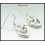 925 Sterling Silver Dangle Jewelry Electroforming Earrings [ME031]