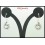 Fashion 925 Sterling Silver Dangle Earrings Electroforming [ME145]