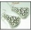 Electroform Dangle Earrings Fashion Sterling Silver [ME151]