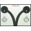 925 Sterling Silver Electroforming Wholesale Moonstone Earrings [ME142]