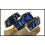 Gemstone 18K Yellow Gold Stunning Baguette Blue Sapphire Ring [RQ0004]