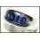 Exclusive 18K White Gold Diamond Blue Sapphire Ring Gemstone [RQ0025]