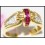 14K Yellow Gold Gorgeous Diamond Gemstone Ruby Ring [RR065]