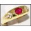 Exclusive 14K Yellow Gold Solitaire Ruby Diamond Ring [RR067]