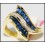 Stunning 14K Yellow Gold Diamond Gemstone Blue Sapphire Ring [RR023]